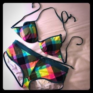 NWOT VS PINK Bikini 💗 Neon ✨